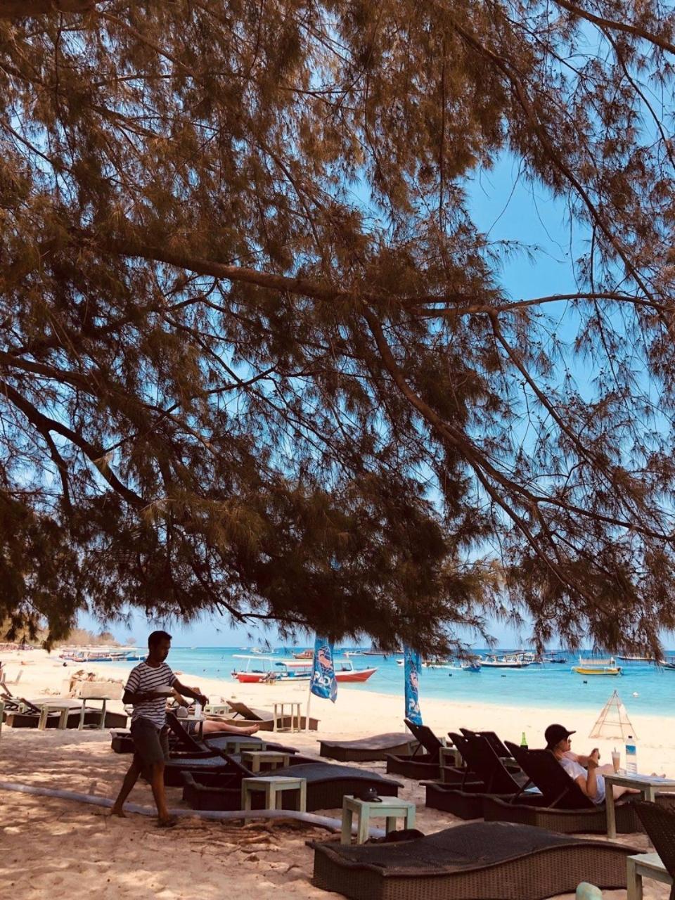 Bed and Breakfast Salon de Nomad Gili T. Gili Trawangan Exterior foto