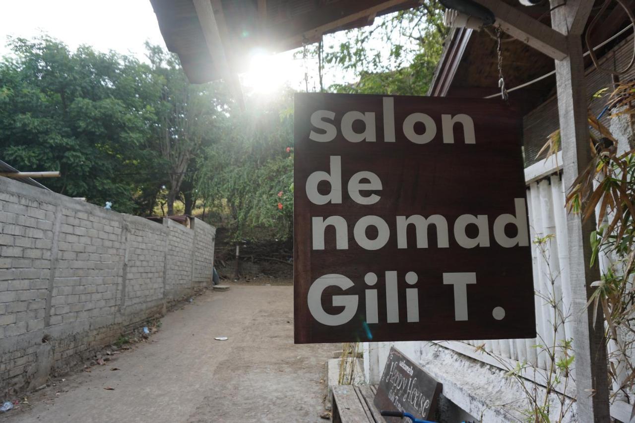 Bed and Breakfast Salon de Nomad Gili T. Gili Trawangan Exterior foto